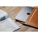 Moshi Muse Carrying Case (Sleeve) for 14" Notebook - Caramel Brown