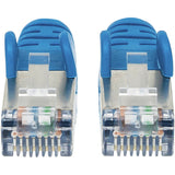 Manhattan Cat6a S/FTP Patch Cable, 14 ft., Blue