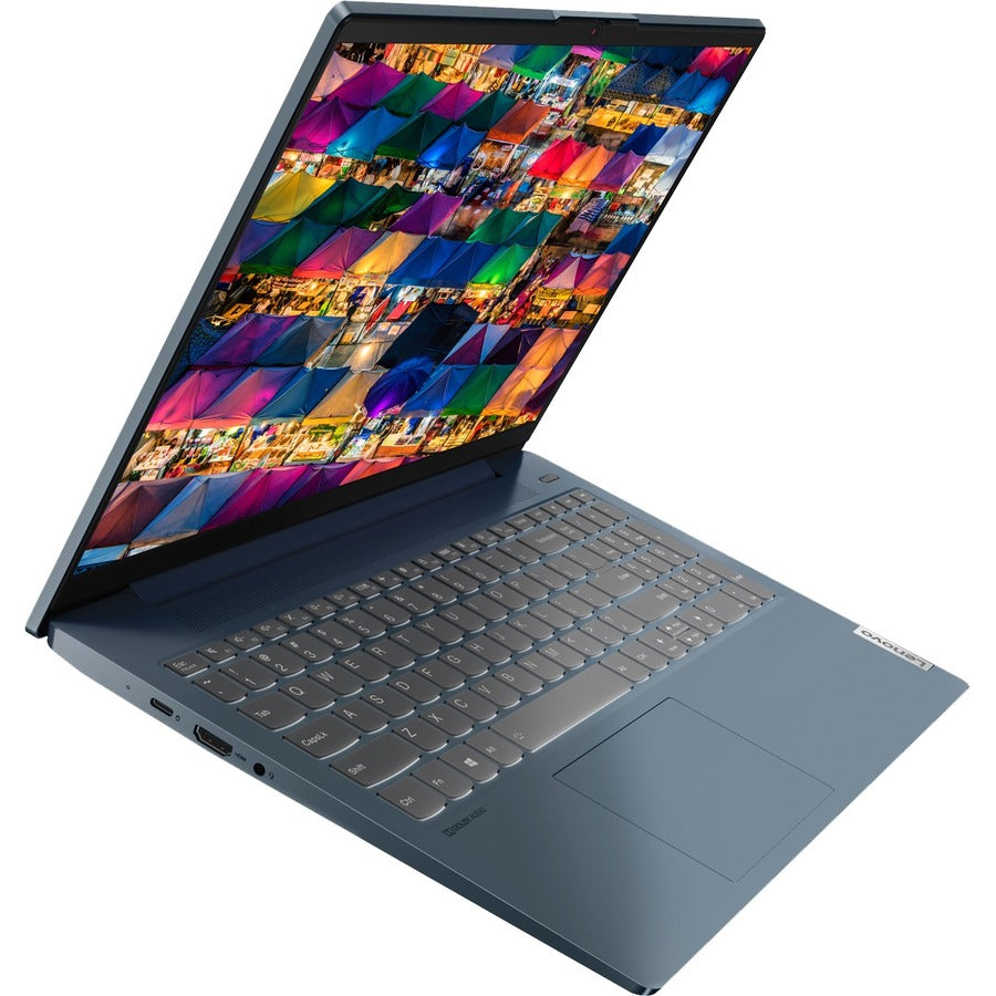 Lenovo IdeaPad 5 15ITL05 82FG00DRUS 15.6" Touchscreen Notebook - Full HD - 1920 x 1080 - Intel Core i3 11th Gen i3-1115G4 Dual-core (2 Core) 3 GHz - 8 GB Total RAM - 256 GB SSD - Abyss Blue