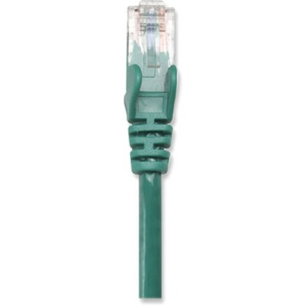 Intellinet Network Patch Cable, Cat5e, 2m, Green, CCA, U/UTP, PVC, RJ45, Gold Plated Contacts, Snagless, Booted, Lifetime Warranty, Polybag