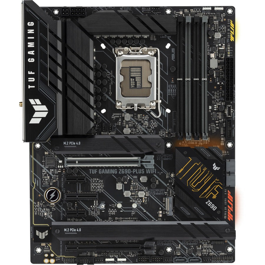 TUF GAMING Z690-PLUS WIFI Gaming Desktop Motherboard - Intel Z690 Chipset - Socket LGA-1700 - Intel Optane Memory Ready - ATX