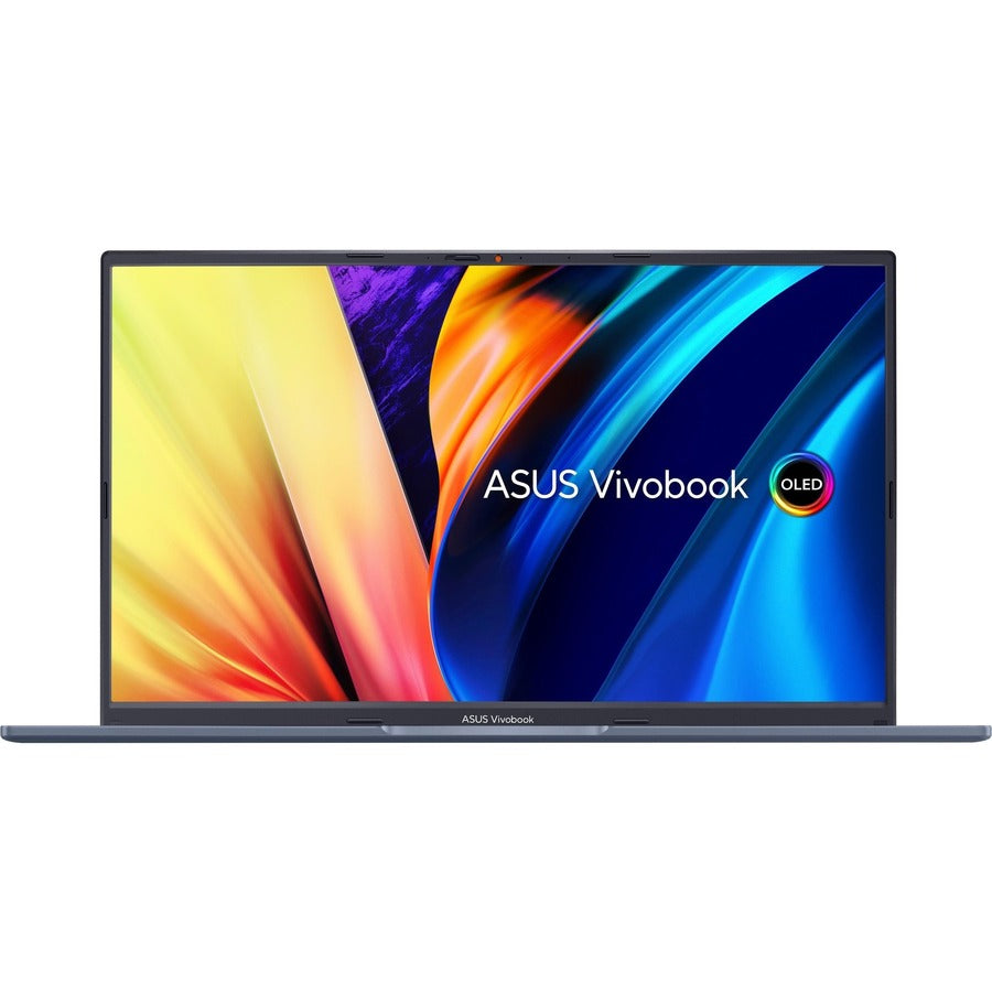 Asus Vivobook 15X OLED M1503 M1503QA-ES52 15.6" Notebook - Full HD - 1920 x 1080 - AMD Ryzen 5 5600H Hexa-core (6 Core) - 8 GB Total RAM - 8 GB On-board Memory - 512 GB SSD - Quiet Blue