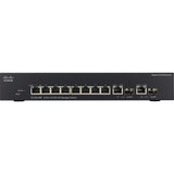 Cisco 8-Port 10/100 PoE Managed Switch w/Gig Uplinks