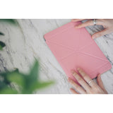 Moshi VersaCover Carrying Case for 10.9" Apple iPad Air (5th Generation) Tablet - Sakura Pink