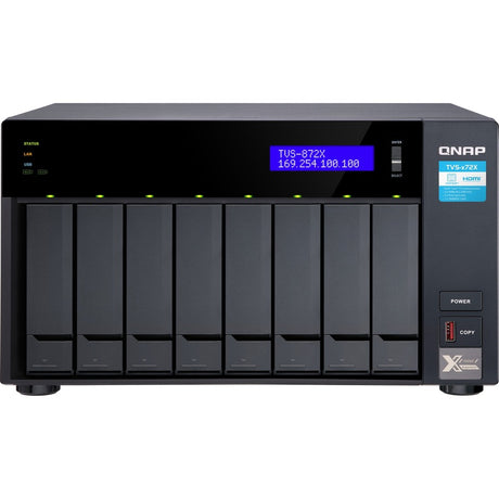 QNAP TVS-872X-I3-8G SAN/NAS Storage System