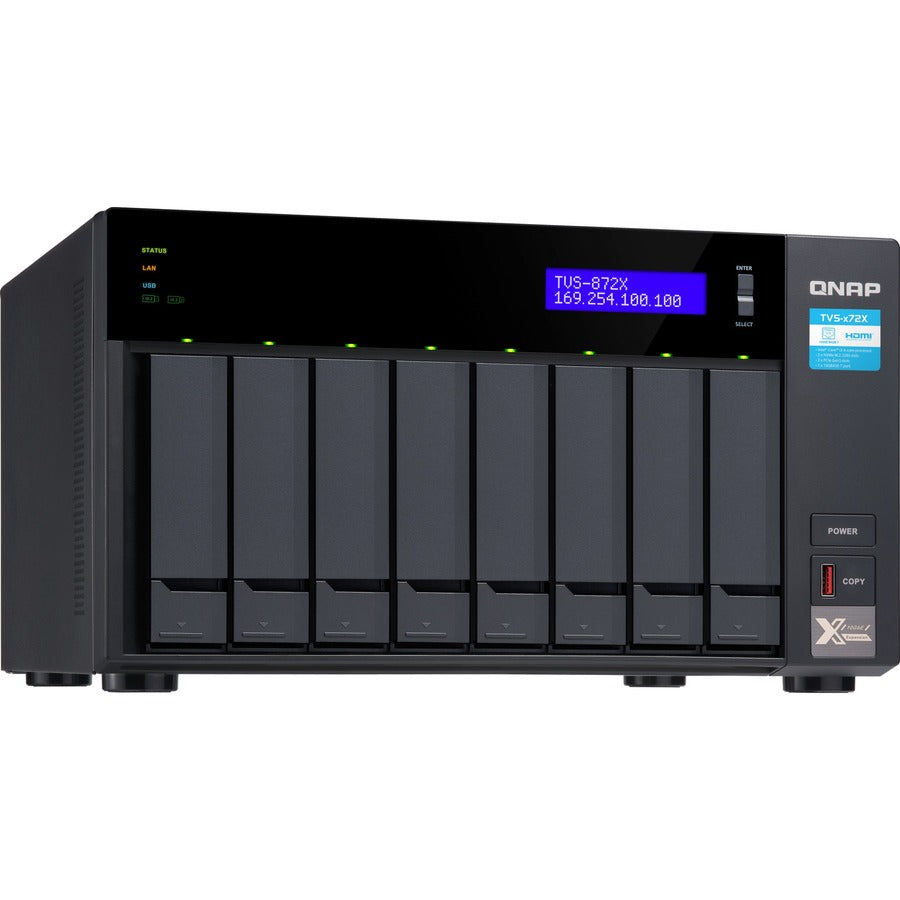 QNAP TVS-872X-I3-8G SAN/NAS Storage System