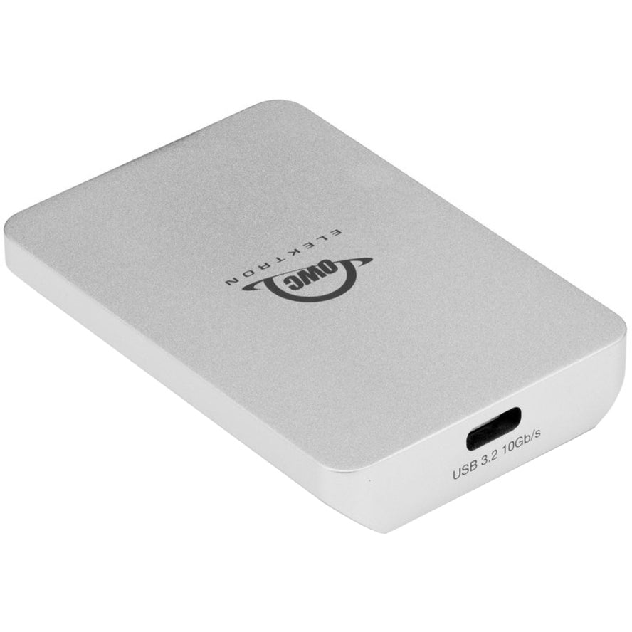 OWC Envoy Pro Elektron 2 TB Portable Rugged Solid State Drive - M.2 2242 External - PCI Express NVMe - Silver