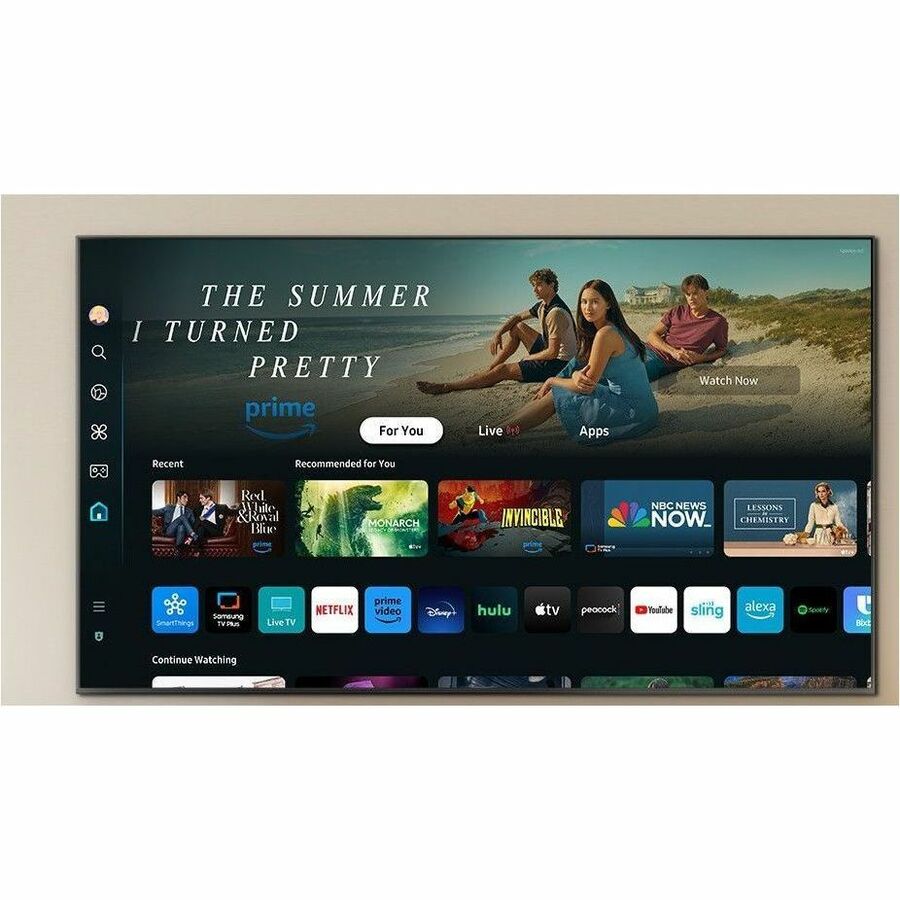 Samsung Q60D QN85Q60DAF 84.5" Smart LED-LCD TV - 4K UHDTV - High Dynamic Range (HDR) - Black