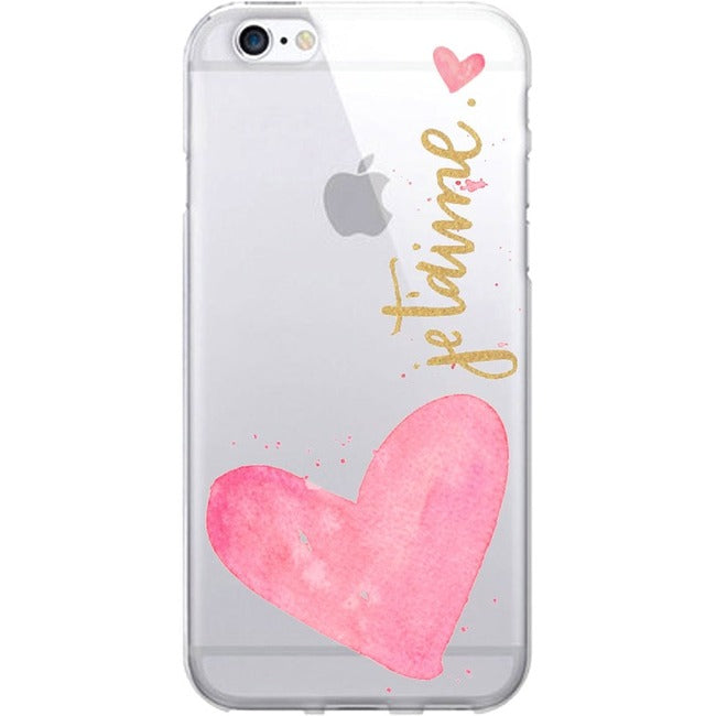 OTM Artist Prints Clear Phone Case, Je Taime