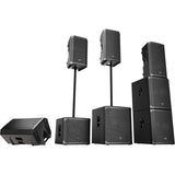 Electro-Voice ELX200-15 2-way Pole Mount, Wall Mountable Speaker - 300 W RMS - Black