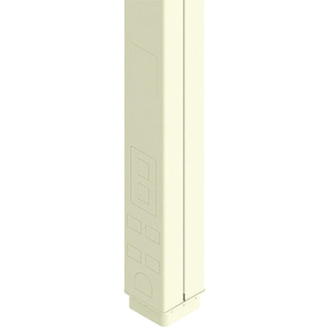 Wiremold 25DTC Series 10' Blank Express Pole, Ivory