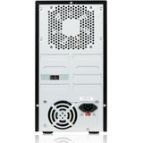 RAIDage JAGE6BT8HDBK-DE Drive Enclosure 12Gb/s SAS, SATA/600 - Mini-SAS HD Host Interface Tower - Black