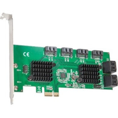 SYBA Multimedia 8 Port SATA III to PCIe 3.0 x1 Non-RAID Expansion Card SD-PEX40163