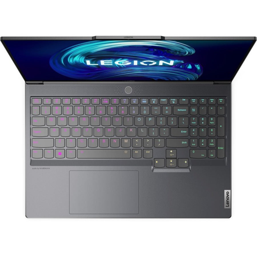 Lenovo Legion 7 16IAX7 82TD0006US 16" Gaming Notebook - QHD - Intel Core i9 12th Gen i9-12900HX - 32 GB - 2 TB SSD - Storm Gray