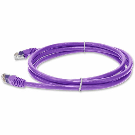 AddOn 10ft RJ-45 (Male) to RJ-45 (Male) Straight Violet Cat6 UTP Copper PVC TAA Compliant Patch Cable