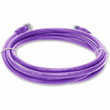 AddOn 10ft RJ-45 (Male) to RJ-45 (Male) Straight Violet Cat6 UTP Copper PVC TAA Compliant Patch Cable