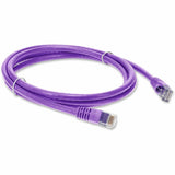 AddOn 10ft RJ-45 (Male) to RJ-45 (Male) Straight Violet Cat6 UTP Copper PVC TAA Compliant Patch Cable