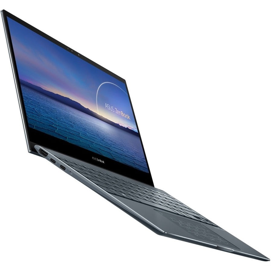 Asus ZenBook Flip 13 UX363 UX363EA-DH71T 13.3" Touchscreen Convertible Notebook - Full HD - 1920 x 1080 - Intel Core i7 11th Gen i7-1165G7 Quad-core (4 Core) 2.80 GHz - 16 GB Total RAM - 512 GB SSD - Pine Gray