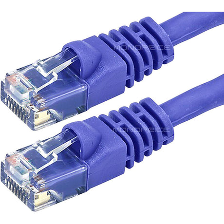 Monoprice Cat5e 24AWG UTP Ethernet Network Patch Cable, 50ft Purple