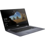 Asus VivoBook Flip 14 TP412 TP412FA-DB72T 14" Touchscreen Convertible Notebook - 1920 x 1080 - Intel Core i7 8th Gen i7-8565U 1.80 GHz - 8 GB Total RAM - 512 GB SSD - Star Gray Metal