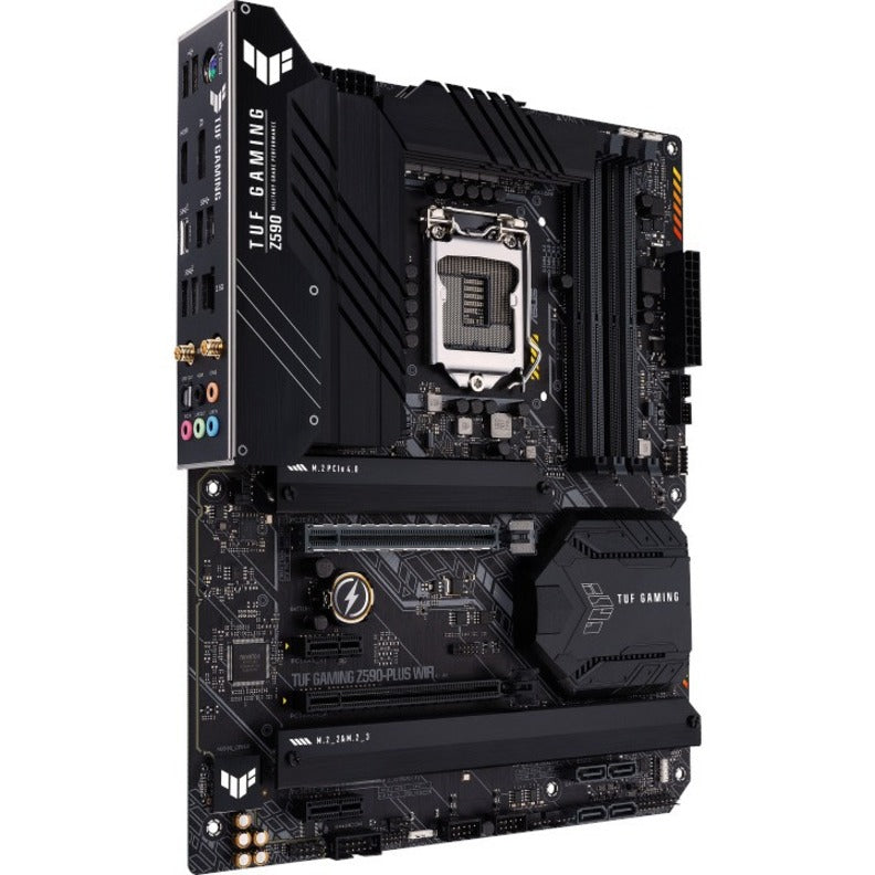 TUF GAMING Z590-PLUS WIFI Desktop Motherboard - Intel Z590 Chipset - Socket LGA-1200 - Intel Optane Memory Ready - ATX