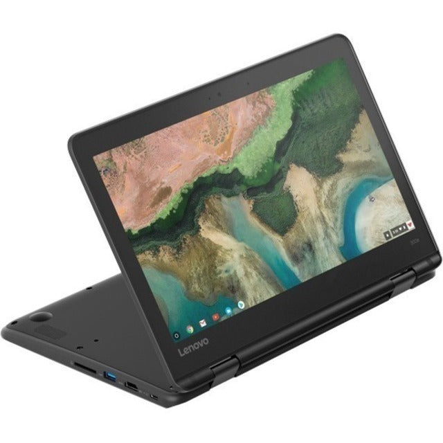 Lenovo 300e Chromebook 2nd Gen 81MB0067US 11.6" Touchscreen Convertible 2 in 1 Chromebook - HD - 1366 x 768 - Intel Celeron N4020 Dual-core (2 Core) 1.10 GHz - 4 GB Total RAM - 32 GB Flash Memory - Black