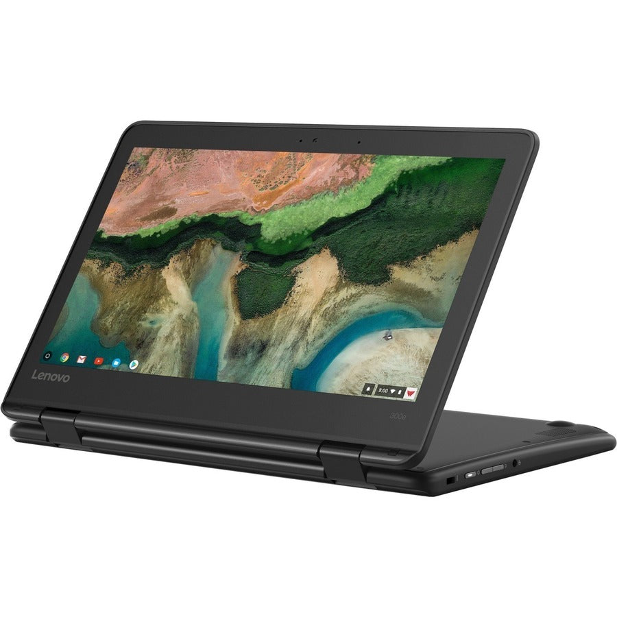 Lenovo 300e Chromebook 2nd Gen 81MB0067US 11.6" Touchscreen Convertible 2 in 1 Chromebook - HD - 1366 x 768 - Intel Celeron N4020 Dual-core (2 Core) 1.10 GHz - 4 GB Total RAM - 32 GB Flash Memory - Black