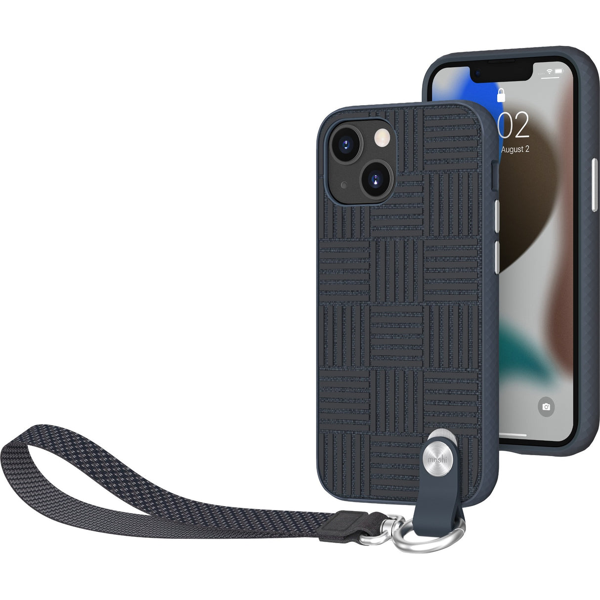 Moshi Altra Carrying Case Apple iPhone 13 mini Smartphone - Midnight Blue