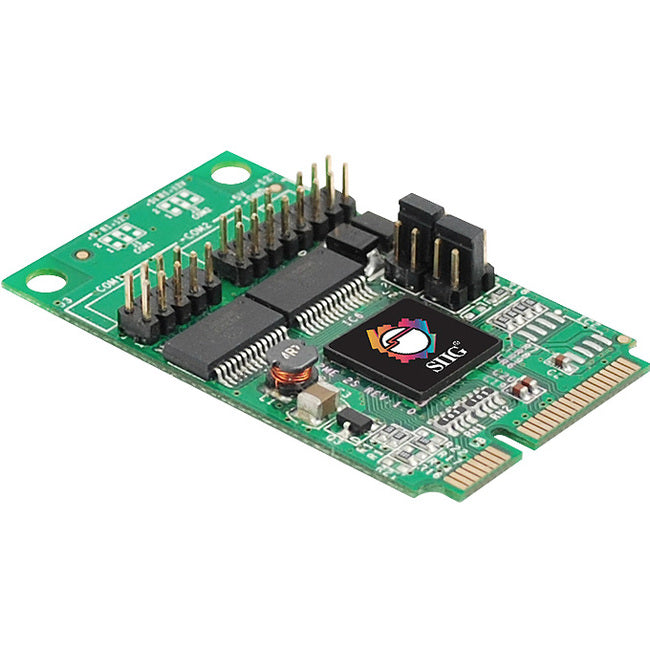 SIIG 2-Port RS232 Serial Mini PCIe with Power