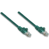 Intellinet Network Solutions Cat5e UTP Network Patch Cable, 14 ft (5.0 m), Green