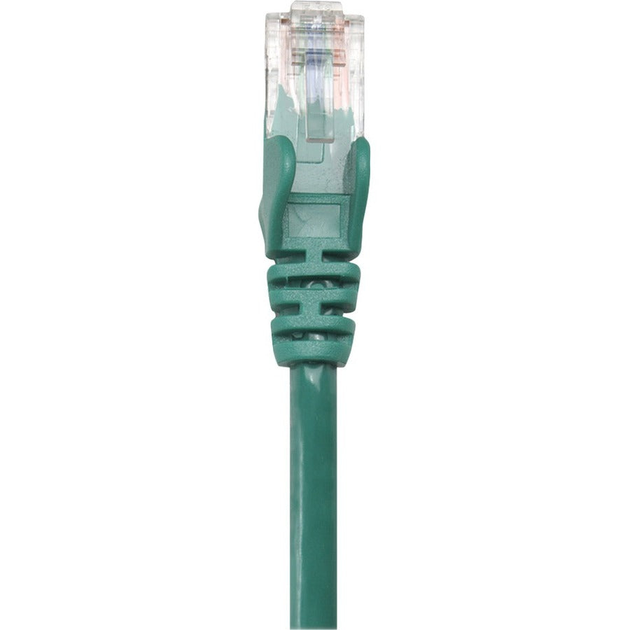 Intellinet Network Solutions Cat5e UTP Network Patch Cable, 14 ft (5.0 m), Green