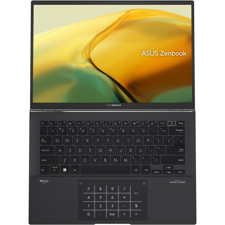 Asus Zenbook 14 OLED UM3402 UM3402YA-DS71 14" Notebook - 2.8K - 2880 x 1800 - AMD Ryzen 7 5825U Octa-core (8 Core) - 8 GB Total RAM - 8 GB On-board Memory - 512 GB SSD - Jade Black