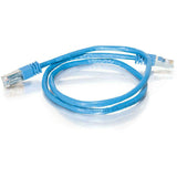 C2G 10ft Cat5e Snagless Shielded (STP) Ethernet Cable - Cat5e Network Patch Cable - PoE - Blue