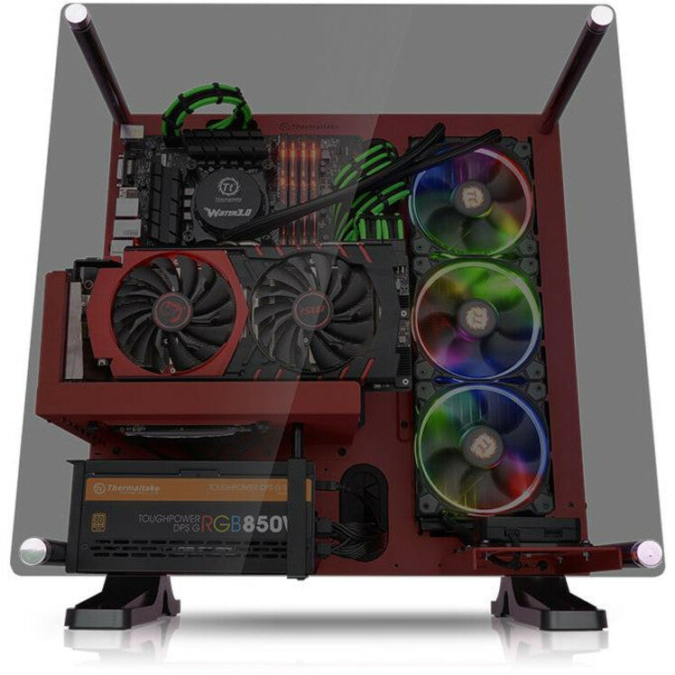 Thermaltake Core P3 Tempered Glass Red Edition ATX Open Frame Chassis