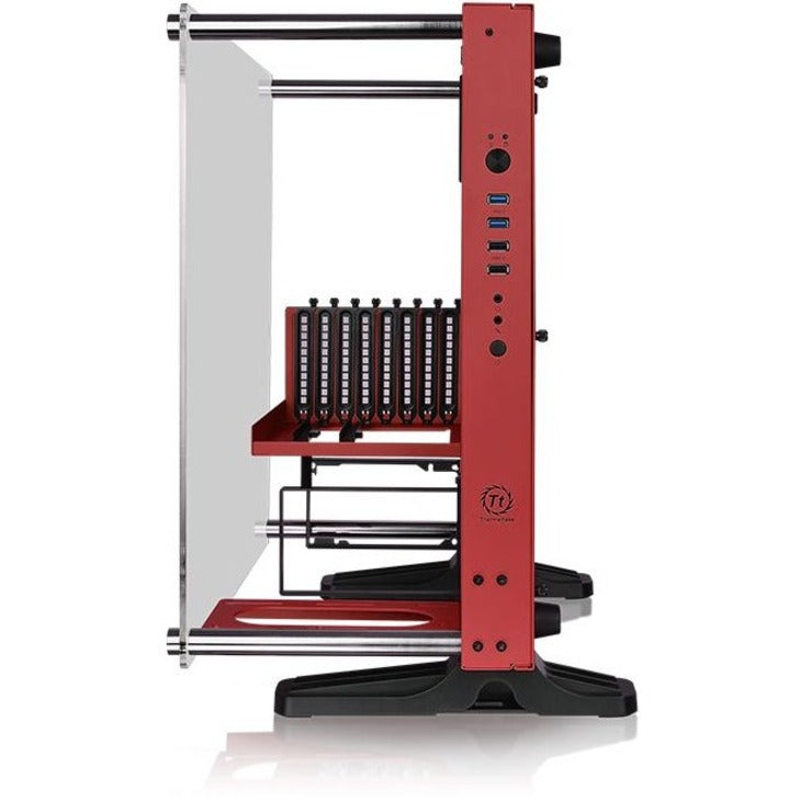 Thermaltake Core P3 Tempered Glass Red Edition ATX Open Frame Chassis