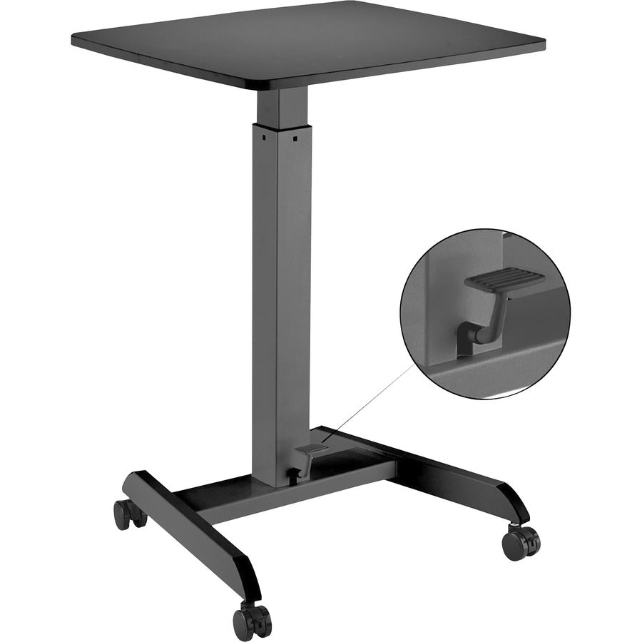 Kantek Mobile Height Adjustable Sit to Stand Desk