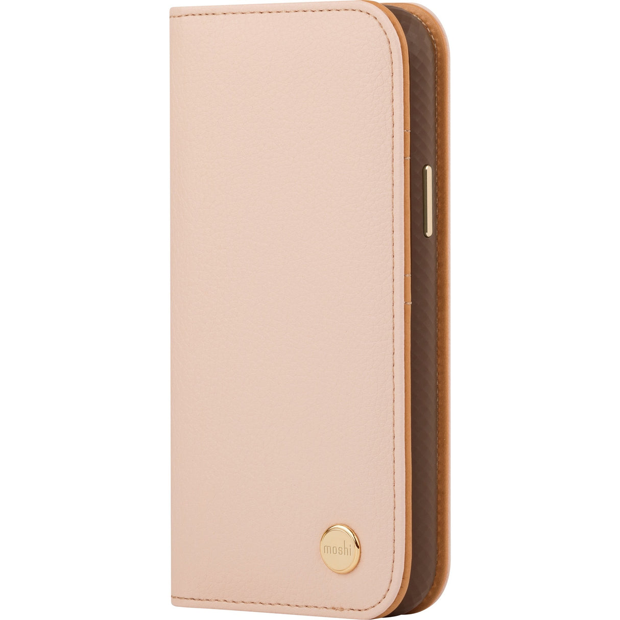 Moshi Overture Carrying Case (Wallet) Apple iPhone 13 Pro Smartphone - Luna Pink