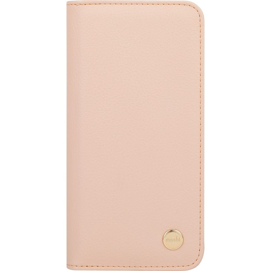 Moshi Overture Carrying Case (Wallet) Apple iPhone 13 Pro Smartphone - Luna Pink