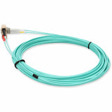 AddOn 2m LC (Male) to SC (Male) Aqua OM4 Duplex Fiber LSZH Patch Cable