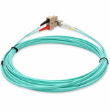 AddOn 2m LC (Male) to SC (Male) Aqua OM4 Duplex Fiber LSZH Patch Cable