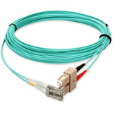 AddOn 2m LC (Male) to SC (Male) Aqua OM4 Duplex Fiber LSZH Patch Cable