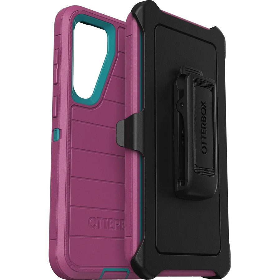 OtterBox Defender Series Pro Rugged Carrying Case (Holster) Samsung Galaxy S23+ Smartphone - Canyon Sun (Pink)