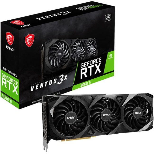 MSI NVIDIA GeForce RTX 3060 Ti Graphic Card - 8 GB GDDR6X