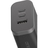 OtterBox USB-C Fast Charge Triple Port Wall Charger Premium Pro, 72W