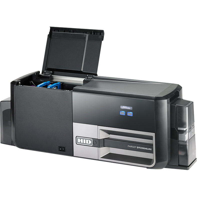 Fargo DTC5500LMX Double Sided Desktop Dye Sublimation/Thermal Transfer Printer - Color - Card Print - USB