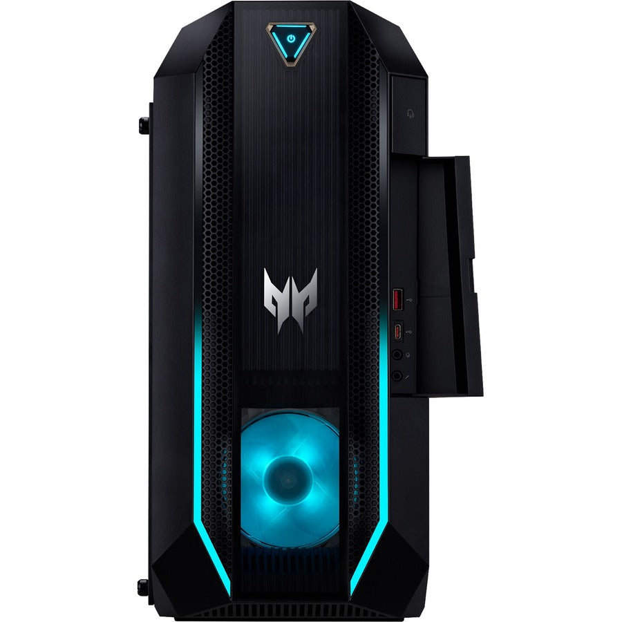 Acer Predator PO3-630-UR13 Gaming Desktop Computer - Intel Core i7 11th Gen i7-11700F Octa-core (8 Core) 2.50 GHz - 16 GB RAM DDR4 SDRAM - 1 TB HDD - 1 TB PCI Express SSD