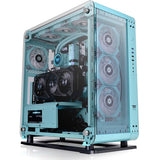 Thermaltake Core P6 Tempered Glass Turquoise Mid Tower Chassis