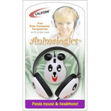 Califone Kids Stereo Wired 3.5mm Headphone Panda