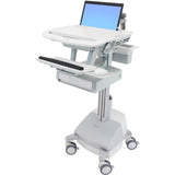 Ergotron StyleView Laptop Cart, SLA Powered, 1 Drawer