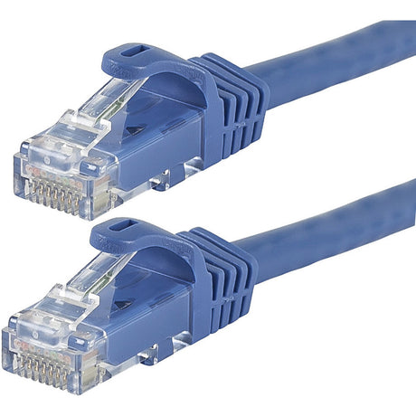 Monoprice FLEXboot Series Cat5e 24AWG UTP Ethernet Network Patch Cable, 100ft Blue